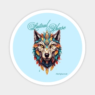 Luteal Phase Wolf | PMDD Awareness Magnet